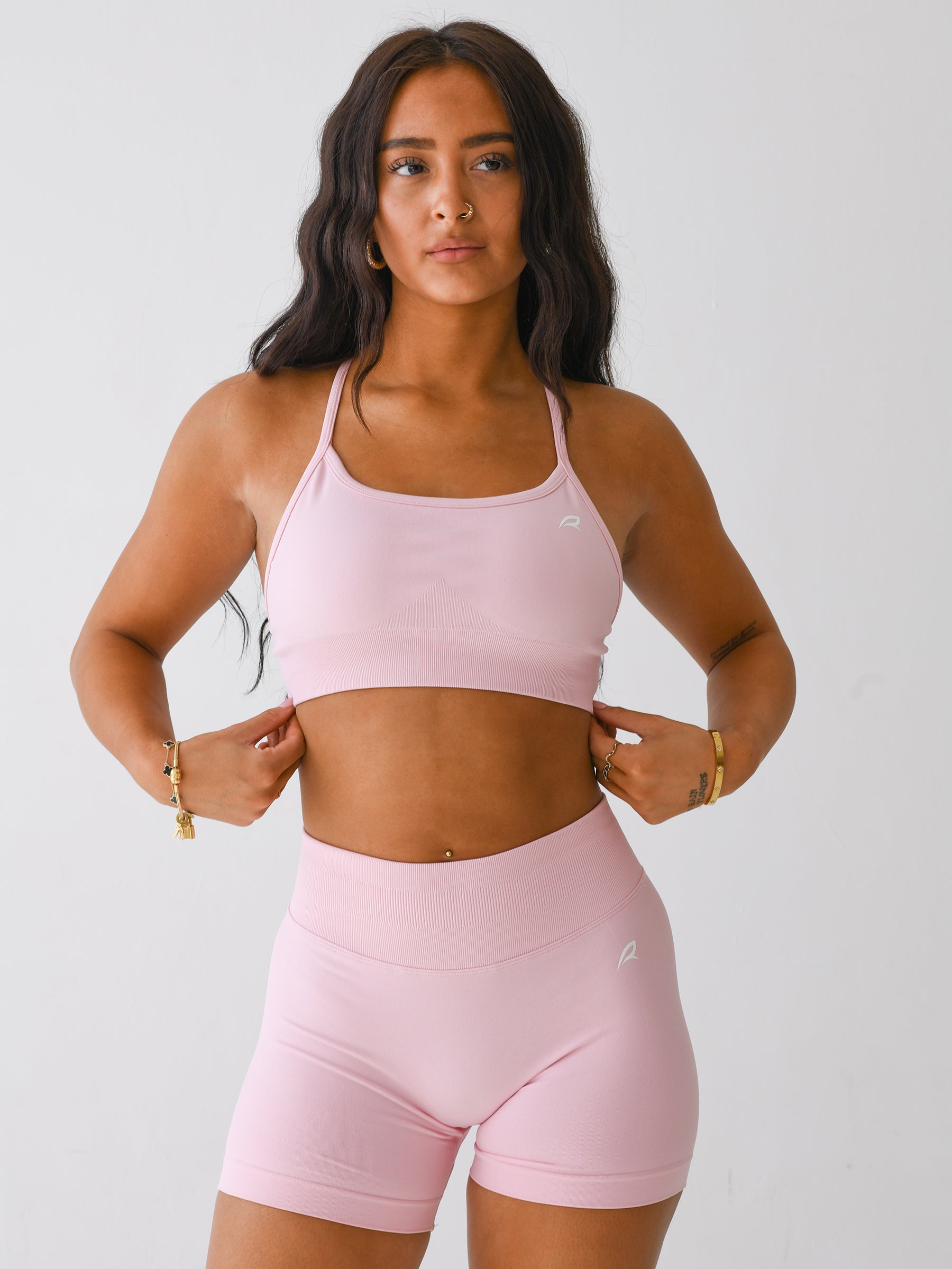 CANDY PINK SHORTS SET - TWO PIECE