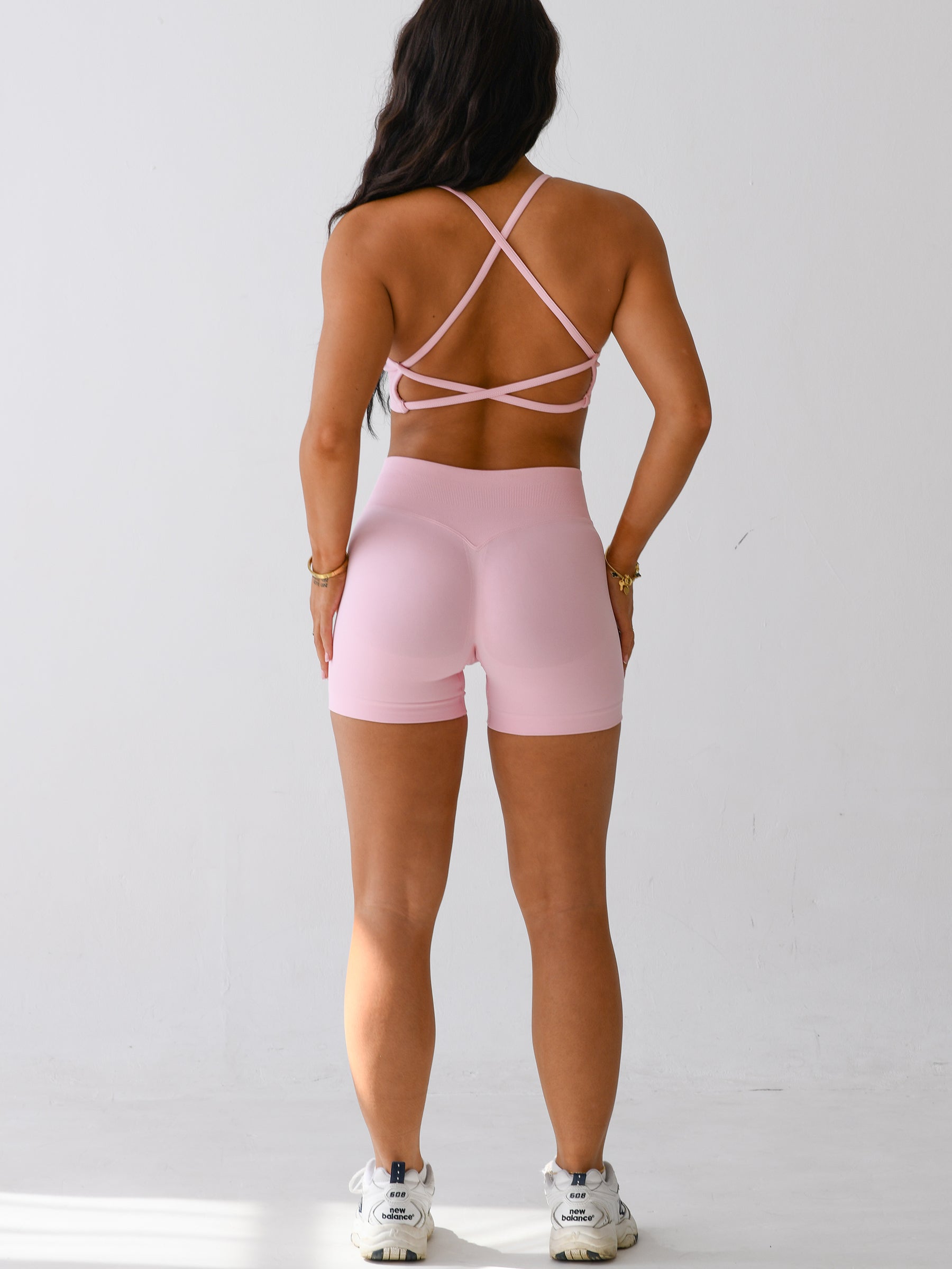 CANDY PINK SHORTS SET - TWO PIECE