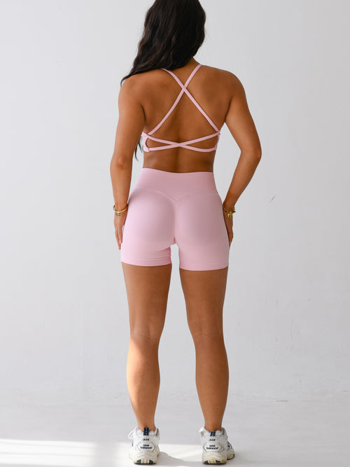 CANDY PINK SHORTS SET - TWO PIECE