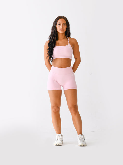 CANDY PINK SHORTS SET - TWO PIECE