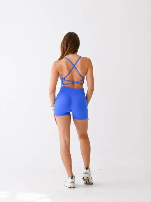HYPER BLUE SHORTS SET - TWO PIECE